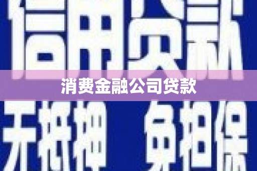 九寨沟消费金融公司贷款