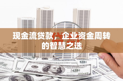 九寨沟现金流贷款，企业资金周转的智慧之选