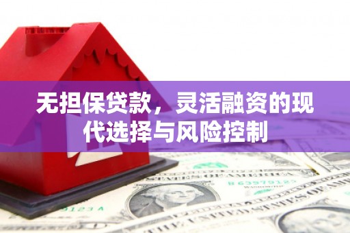 九寨沟无担保贷款，灵活融资的现代选择与风险控制