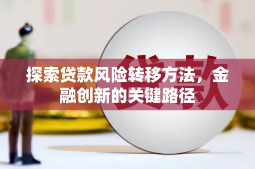 九寨沟探索贷款风险转移方法，金融创新的关键路径