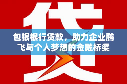 九寨沟包银银行贷款，助力企业腾飞与个人梦想的金融桥梁