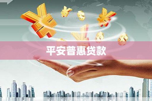 九寨沟平安普惠贷款