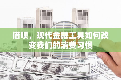 九寨沟借呗，现代金融工具如何改变我们的消费习惯