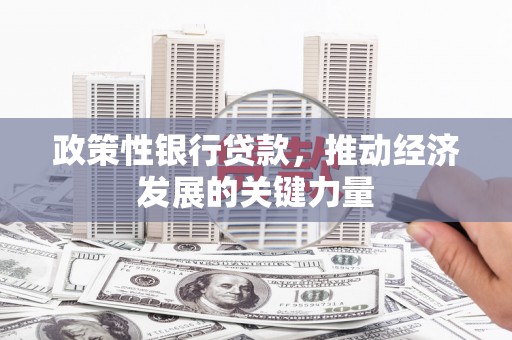 九寨沟政策性银行贷款，推动经济发展的关键力量